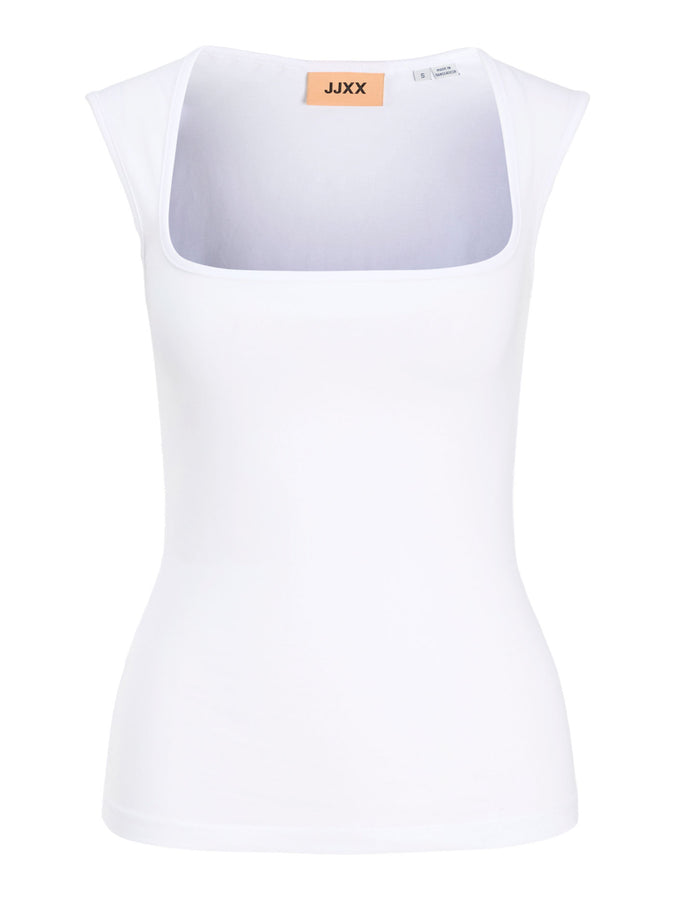 JJXX Isabella Gigi Tank Top Spring 2026 | BRIGHT WHITE