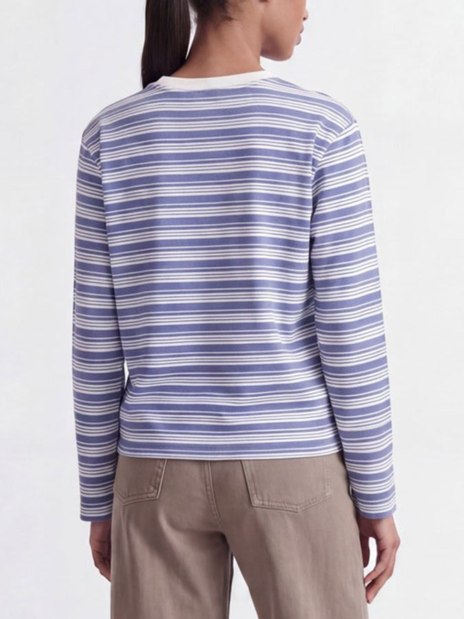 JJXX Sophia Boxy Stripe Long Sleeve T-Shirt Fall 2026 | WILD WIND