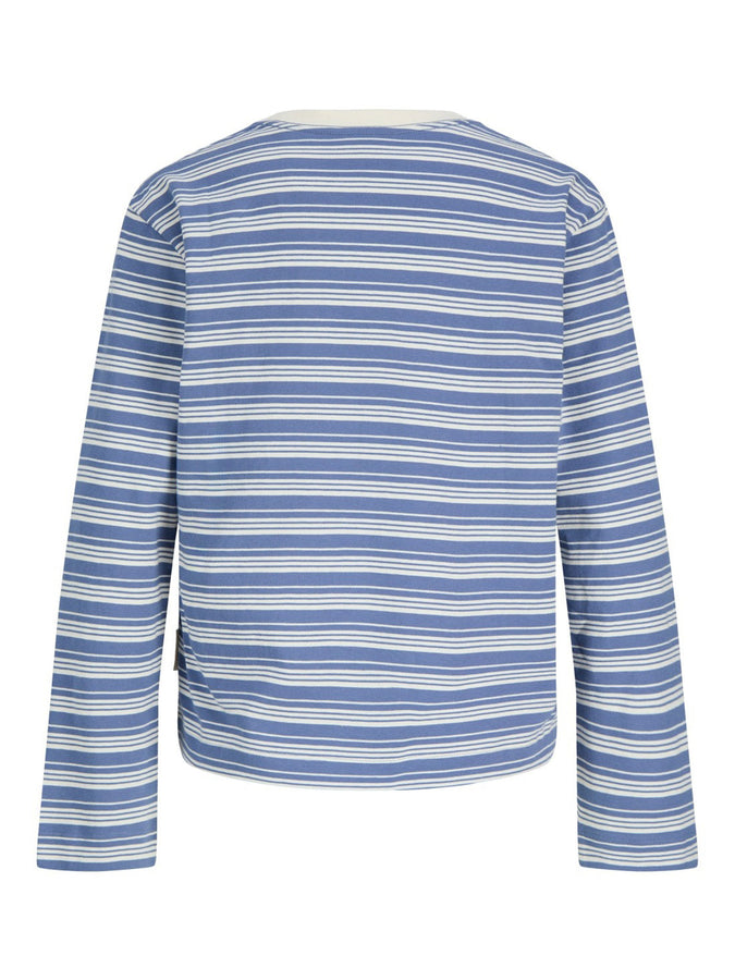JJXX Sophia Boxy Stripe Long Sleeve T-Shirt Fall 2026 | WILD WIND