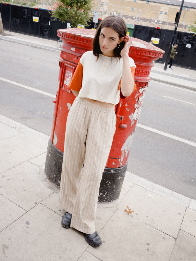Brixton Lounge Pants Fall 2026 | SAND STRIPE