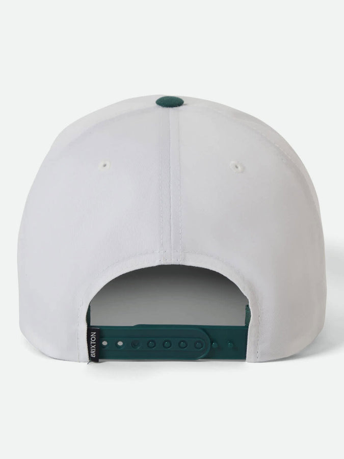 Brixton Gallatin Snapback Hat | OFF WHITE/PRIMAL GREEN