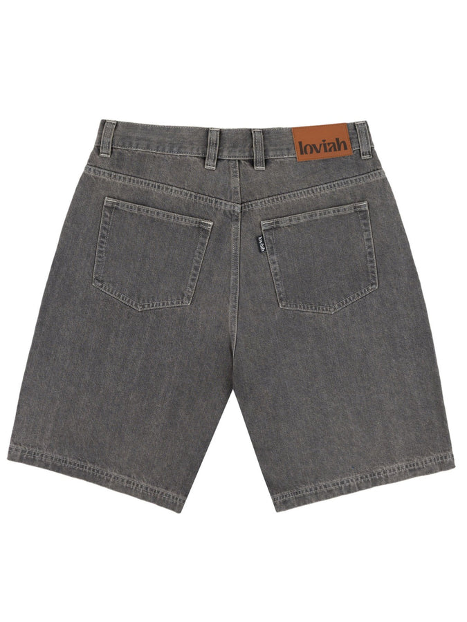 Loviah Jhort Denim Shorts Spring 2026 | GREY STONEWASH