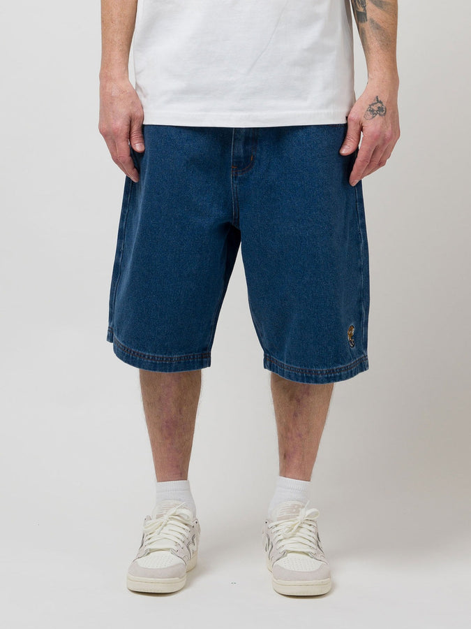 Loviah Jhort Denim Shorts Spring 2026 | INDIGO MEDIUM WASH