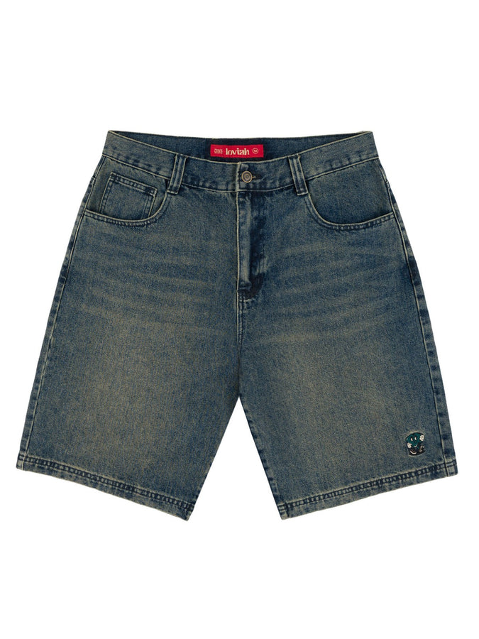 Loviah Jhort Denim Shorts Spring 2026 | PINE ENZYME WASH