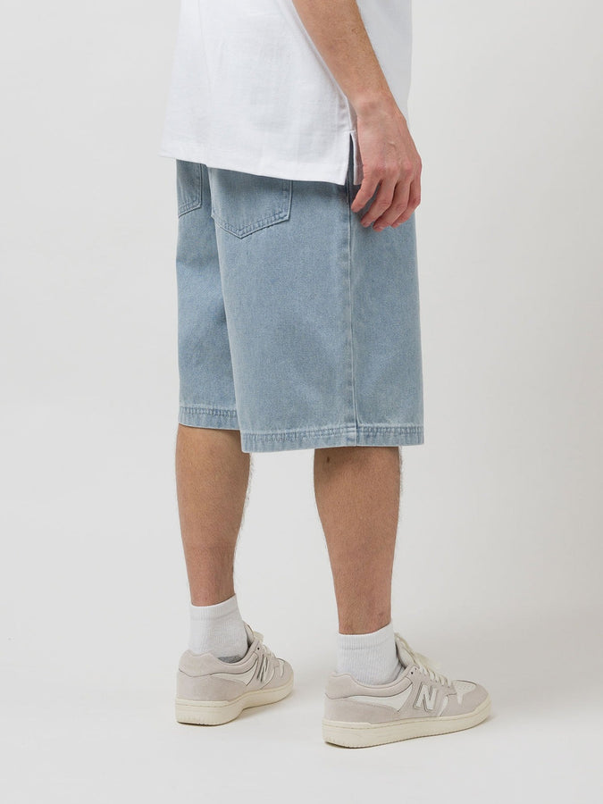 Loviah Jhort Denim Shorts Spring 2026 | WHITE BLUE WASH