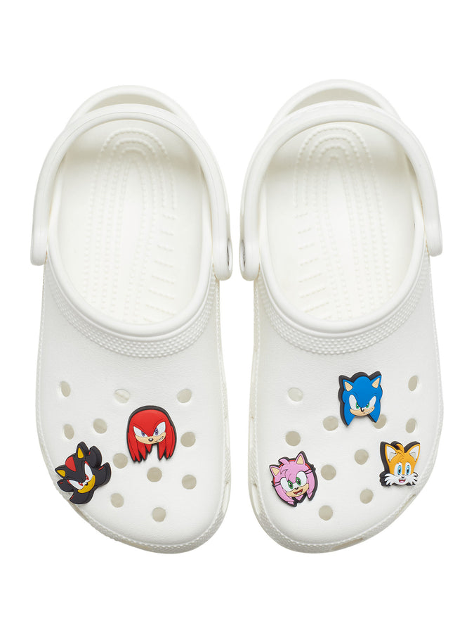 Crocs Sonic The Hedge Hog 5 pack Jibbitz | MULTI