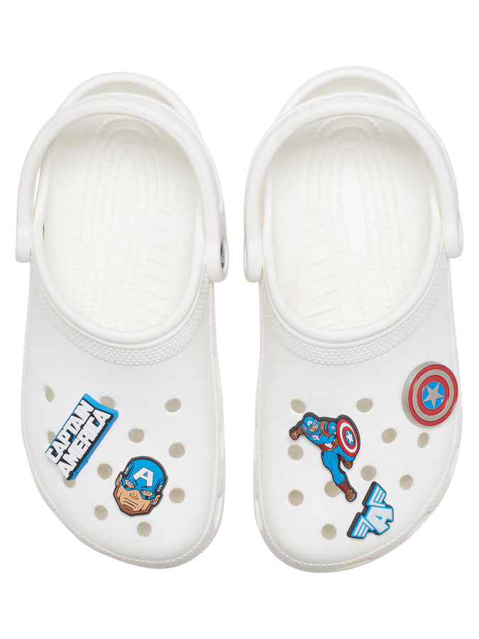 Crocs Captain America 5 Pack Jibbitz | MULTI