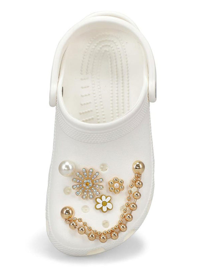 Crocs Pretty In Gold 5 Pack Jibbitz | MULTI