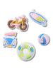 Crocs UV Changing Beach 5 Pack Jibbitz