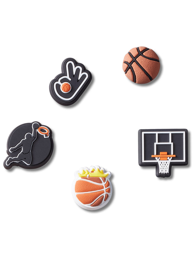 Crocs Basketball Team 5 Pack Jibbitz | MULTI