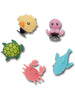 Crocs UV Changing Sea Animals 5 Pack Jibbitz