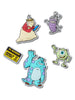 Crocs Monster Inc. 5 Pack Jibbitz