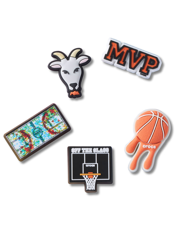 Crocs MVP Basketball 5 Pack Jibbitz | MULTI (000)