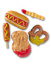 Crocs Yum Dipped Junk Food 5 Pack Jibbitz