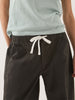 Brixton Utility Everyday Barrel Washed Black Pants Fall 2026