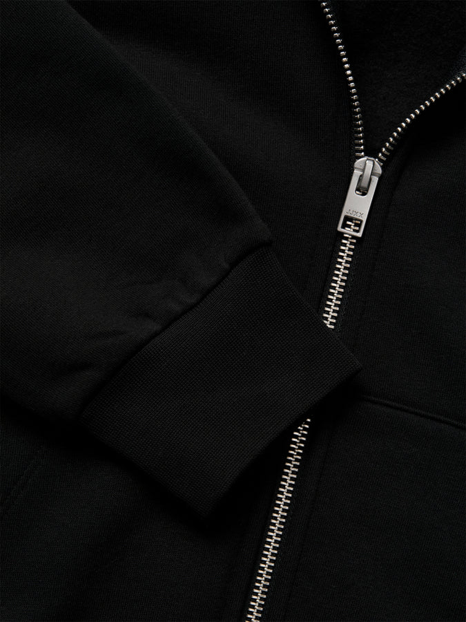 JJXX Abbie Zip Hoodie Spring 2026 | BLACK
