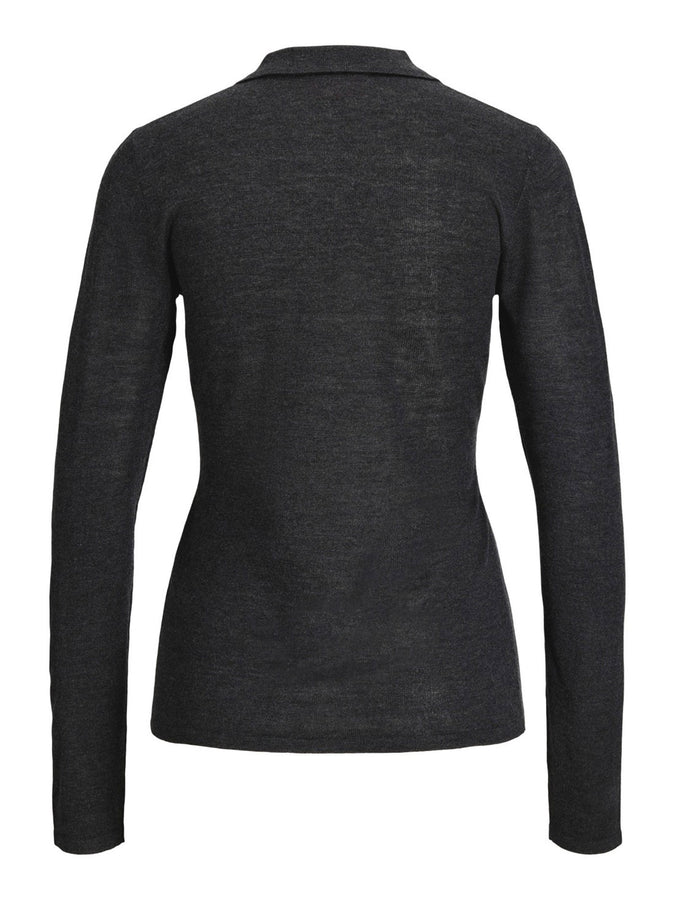 JJXX Alberte Long Sleeve T-Shirt Fall 2026 | DARK GREY MELANGE