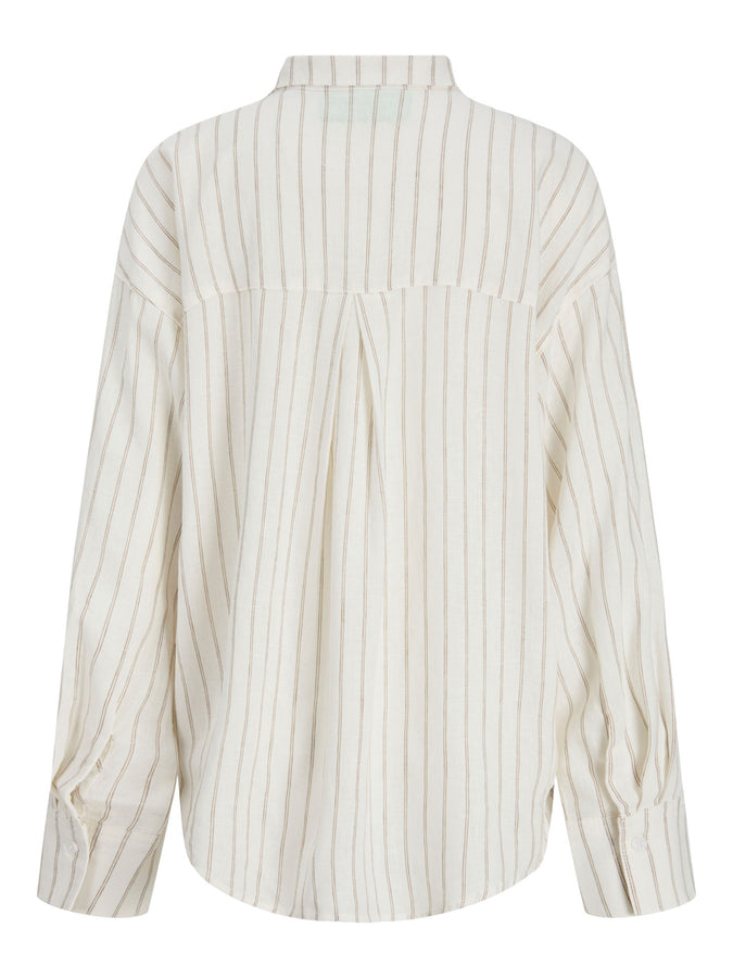 JJXX Almira Long Sleeve Buttondown Shirt Spring 2026 | BLANC DE BLANC
