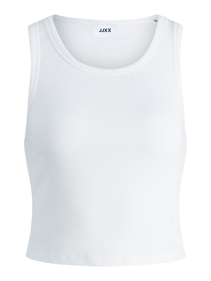 JJXX Fallon Tank Top Fall 2024 | BRIGHT WHITE