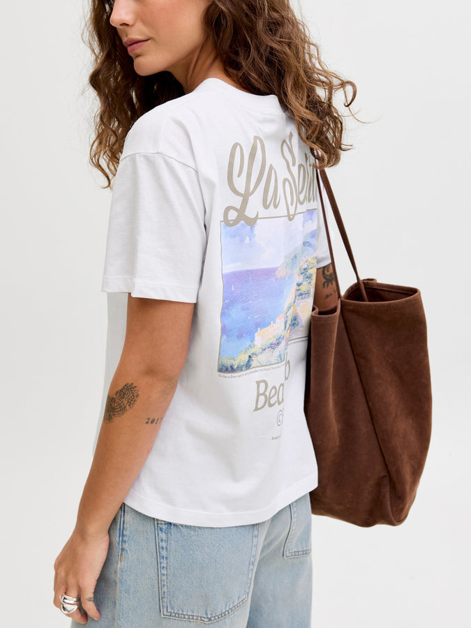 JJXX Gia T-Shirt Spring 2026 |BRIGHT WHITE
