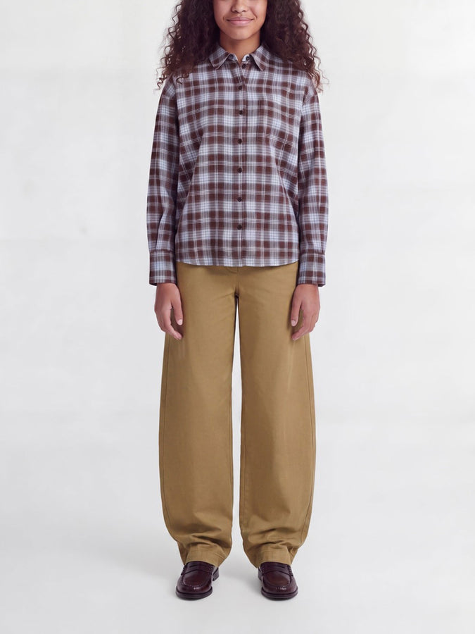 JJXX Hazel Kira Barrel Pants Fall 2026 | PETRIFIED OAK