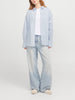 JJXX Jamie Poplin Long Sleeve Buttondown Shirt Fall 2025
