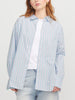 JJXX Jamie Poplin Long Sleeve Buttondown Shirt Fall 2025