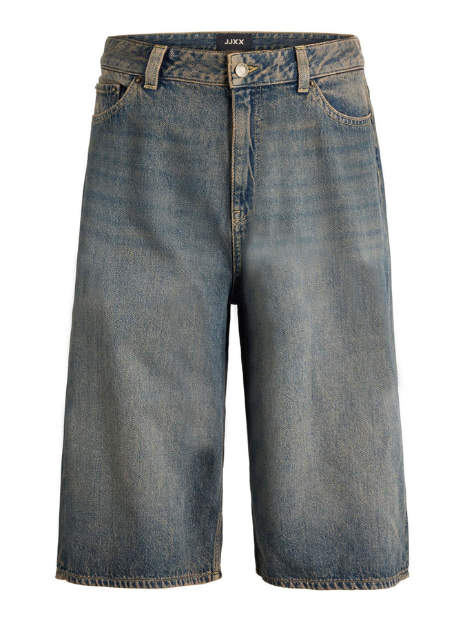 JJXX Kyoto Baggy Denim Shorts Spring 2026 | DARK BLUE DENIM