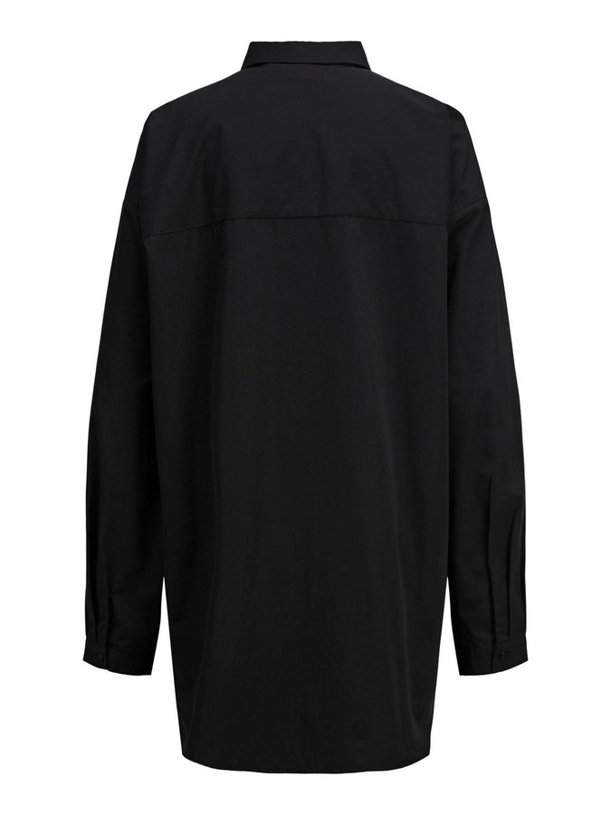 Jjxx Mission Long Sleeve Women Buttondown Shirt Fall 2023 | BLACK