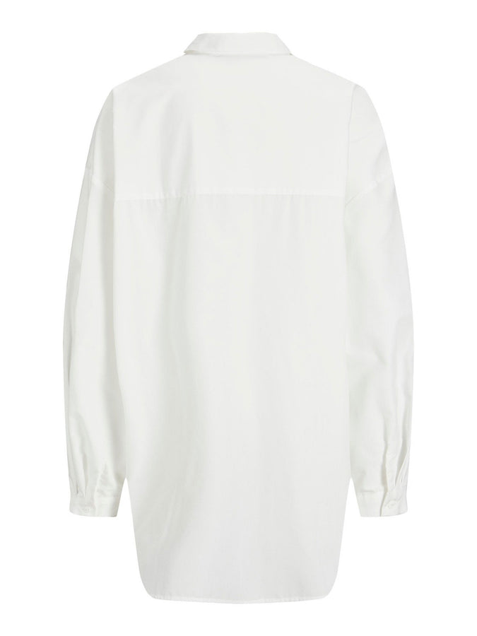 Jjxx Mission Long Sleeve Women Buttondown Shirt Fall 2023 | WHITE