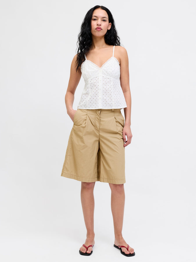 JJXX Nellie Mika Shorts Summer 2026 | PETRIFIED OAK