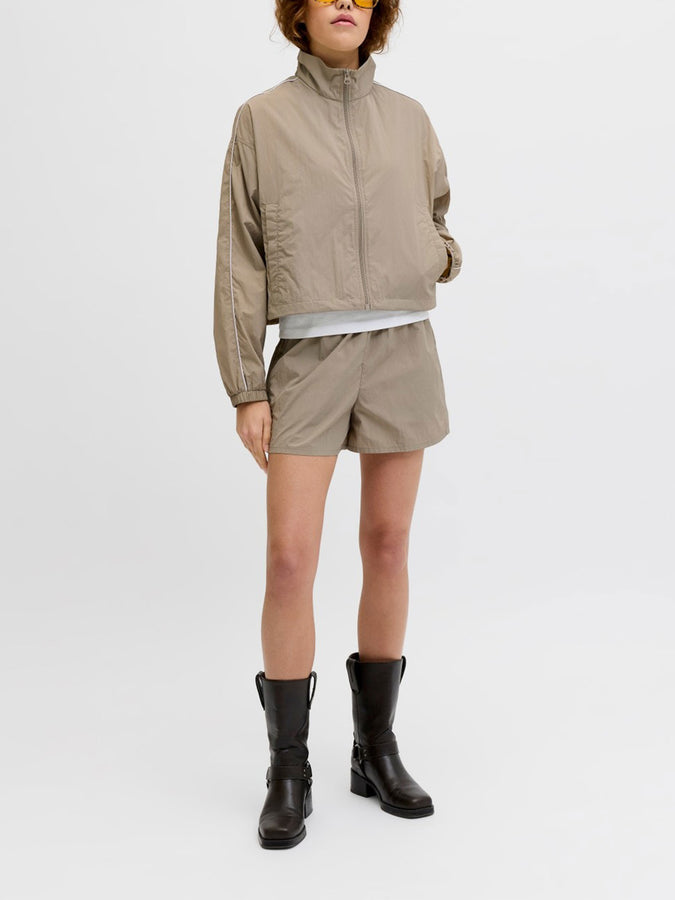 JJXX Nila Light Track Jacket Spring 2026 | VINTAGE KHAKI