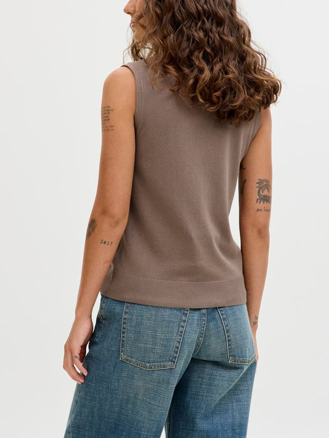 JJXX Ophelia Cardigan Spring 2026 | BROWN LENTIL