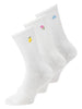 JJXX Reese Embroidery 3 Pack Socks Summer 2026