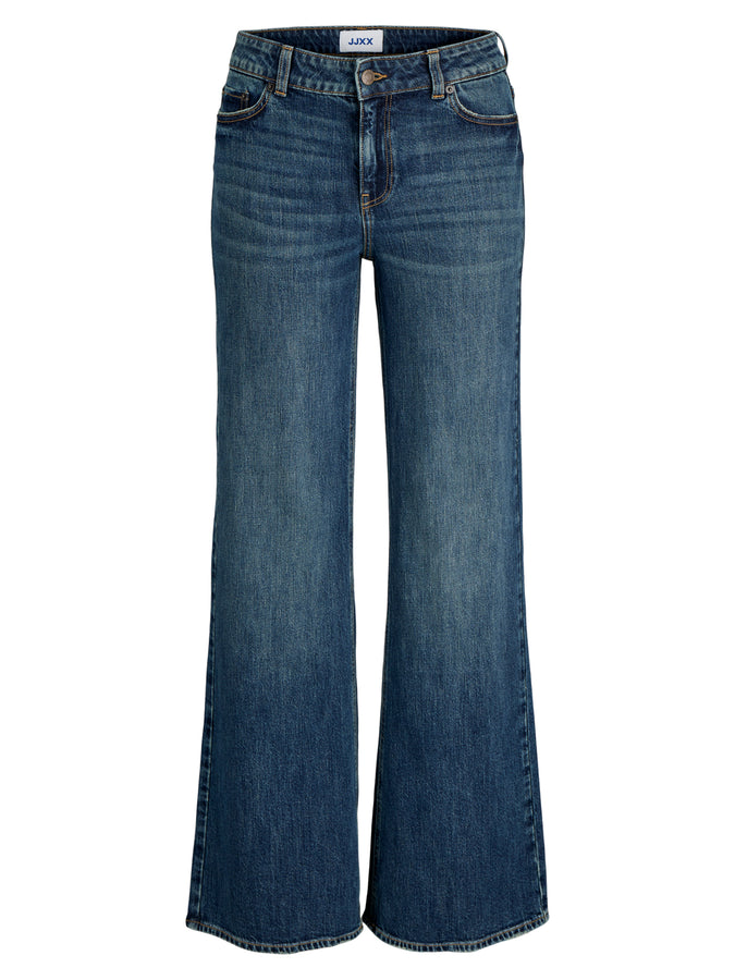 JJXX Rome Flared Dark Blue Denim Jeans Spring 2026 | DARK BLUE DENIM