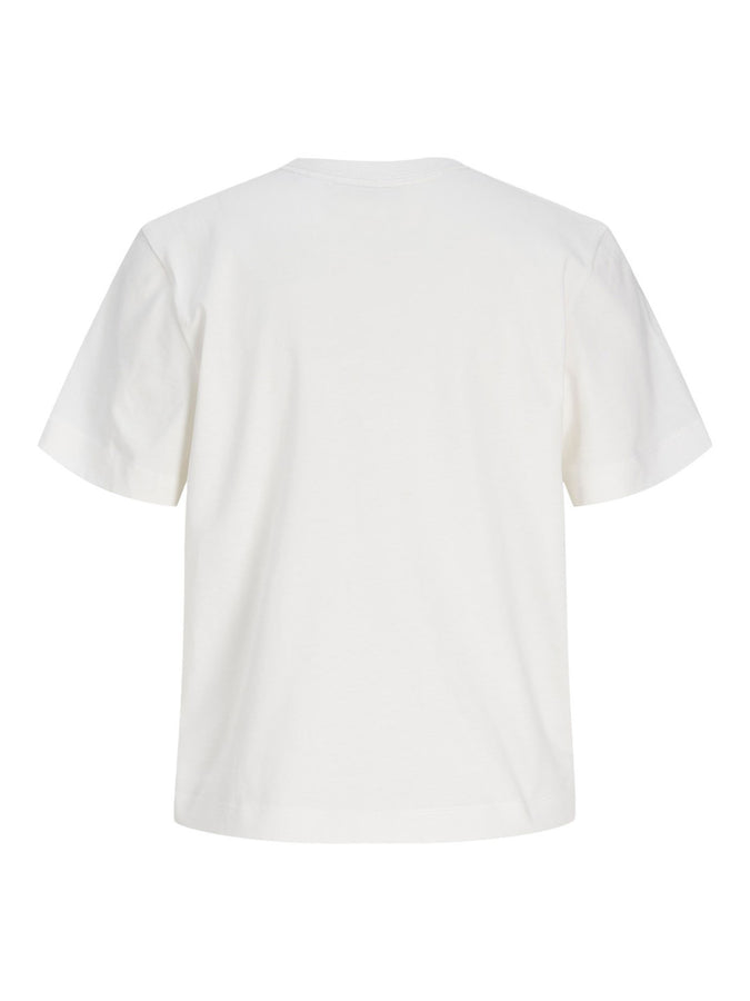 JJXX Sophia Boxy T-Shirt Fall 2026 | CLOUD DANCER