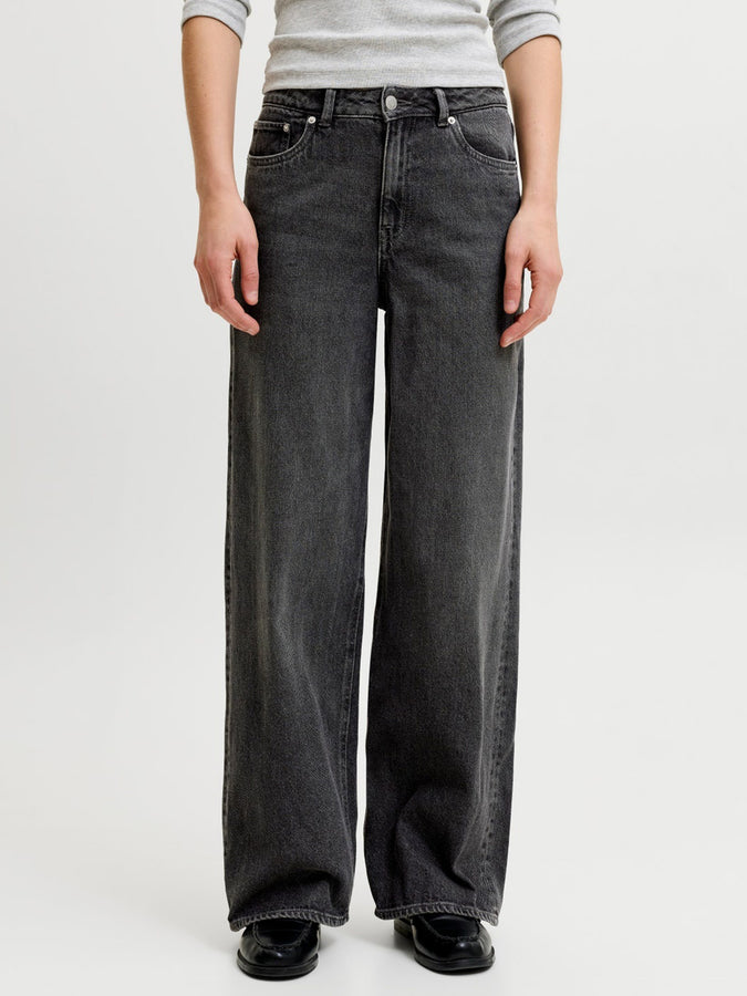 JJXX Tokyo Wide HW Jeans Fall 2026 | BLACK DENIM