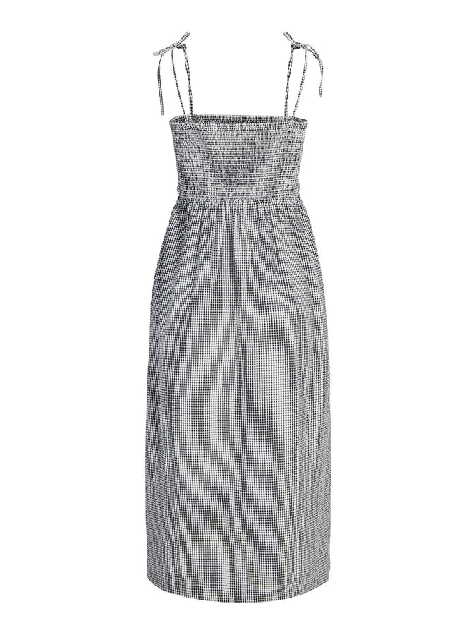 JJXX Zoe Seersucker Dress Spring 2026 | BLACK