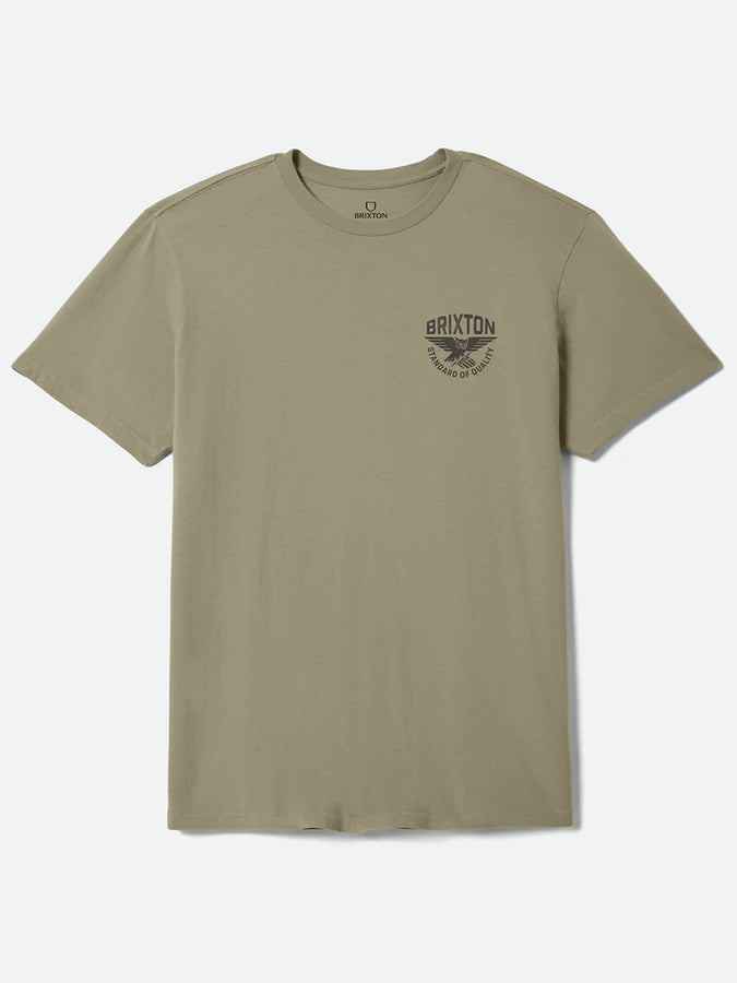 Brixton Watcher T-Shirt Holiday 2026 | OLIVE SURPLUS WORN WASH