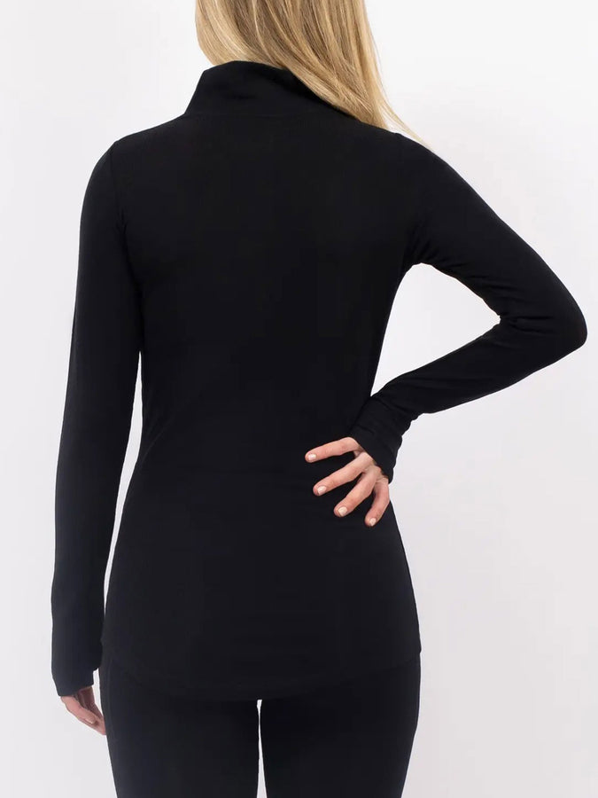 Eivy Journey Merino Wool Rib Base Layer Winter 2026 | BLACK