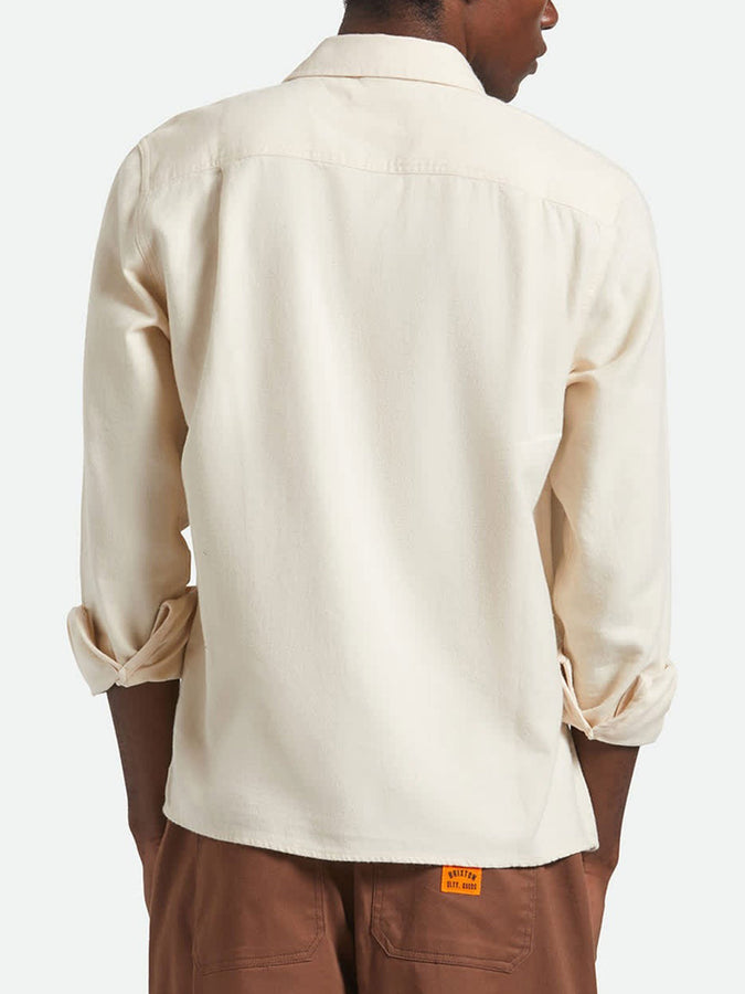 Brixton Hasting Flannel Long Sleeve Buttondown Shirt Fall 2025 | WHITECAP