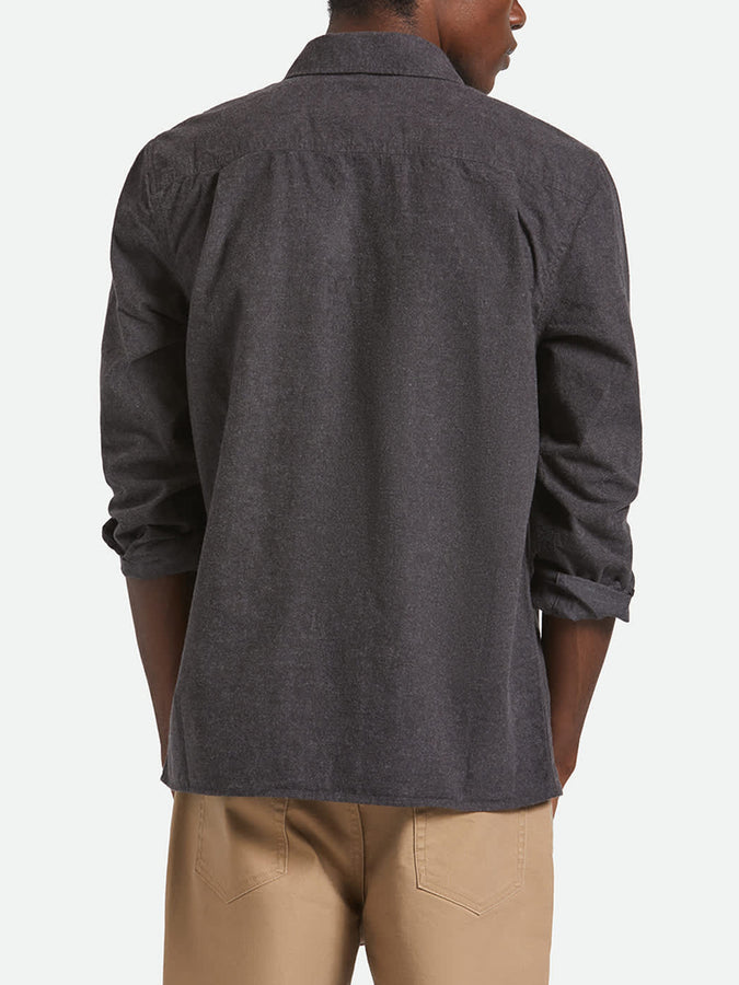 Brixton Hasting Lightweight Flannel L/S Buttondown Shirt Fall 2026 | BLACK