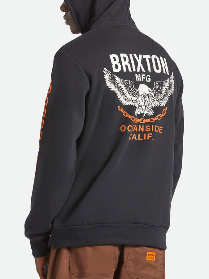 Brixton Waller Hoodie Fall 2025 | BLACK