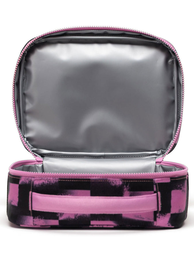 Herschel Pop Quiz Lunch Box | STNC CHECK OPERA MAUVE (06890)