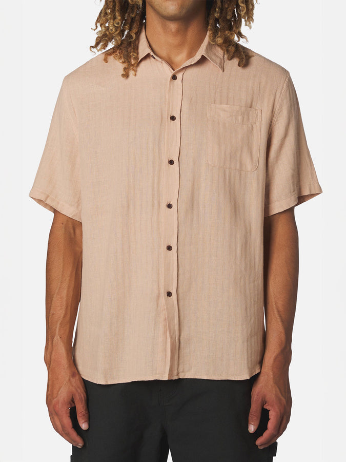 Katin Alan Solid Short Sleeve Buttondown Shirt Summer 2026 | BRUSH