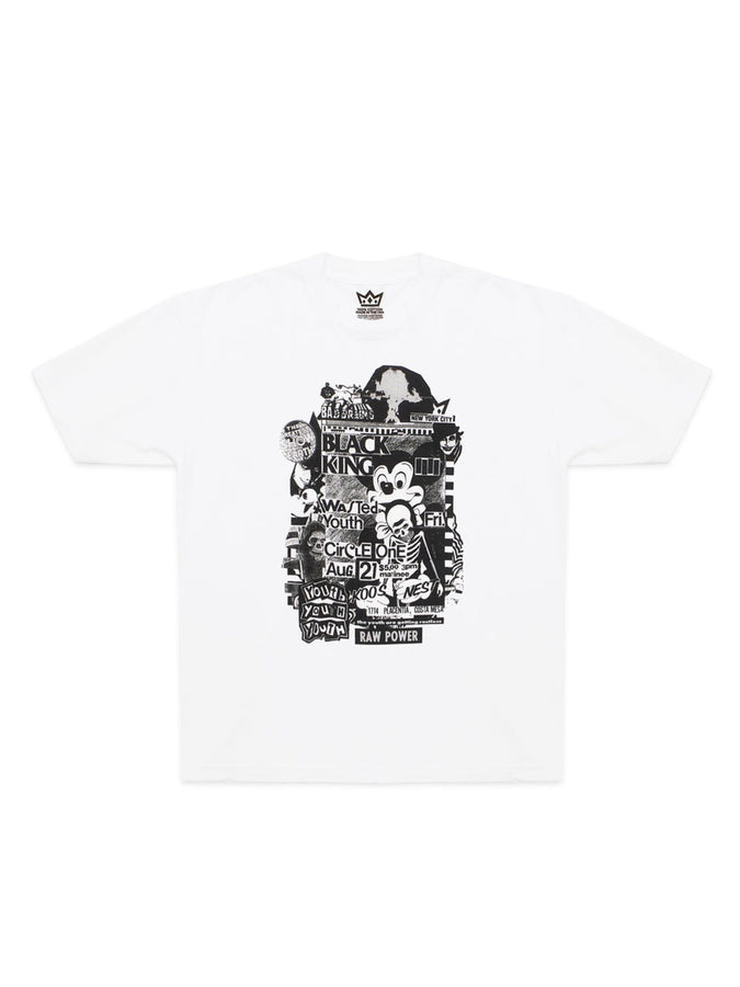 King Destroy Babylon Short Sleeve T-Shirt Summer 2024 | WHITE