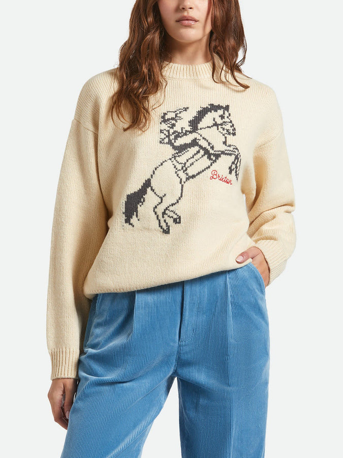 Brixton Ranching Club Sweater Holiday 2025 | WHITECAP