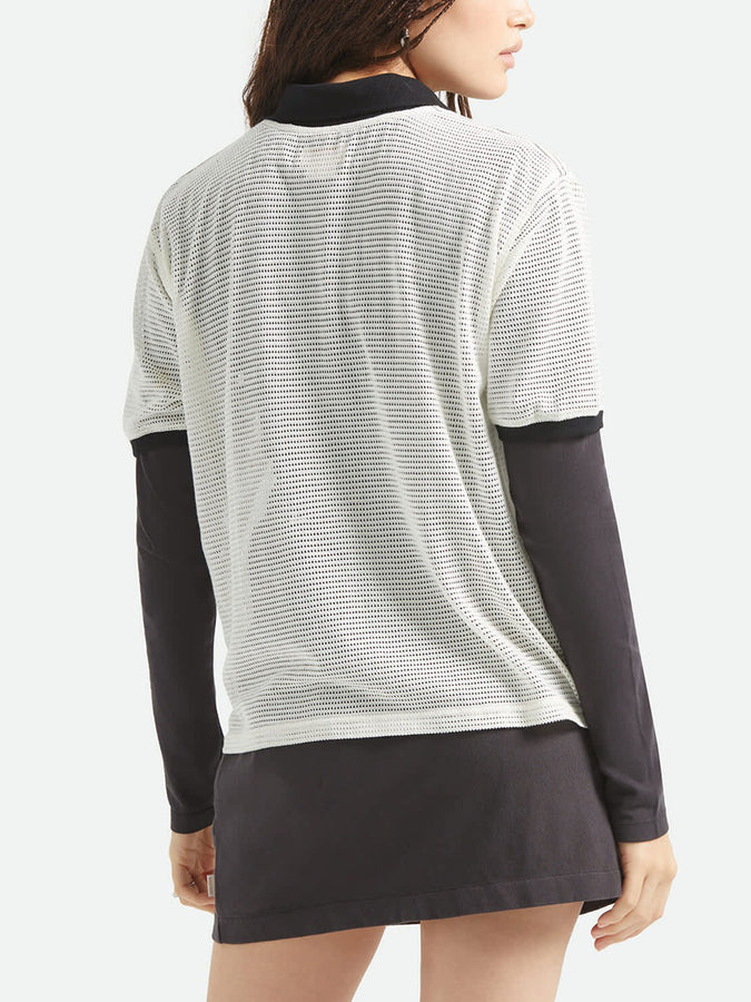 Brixton Varsity T-Shirt Spring 2026 | OFF WHITE/BLACK