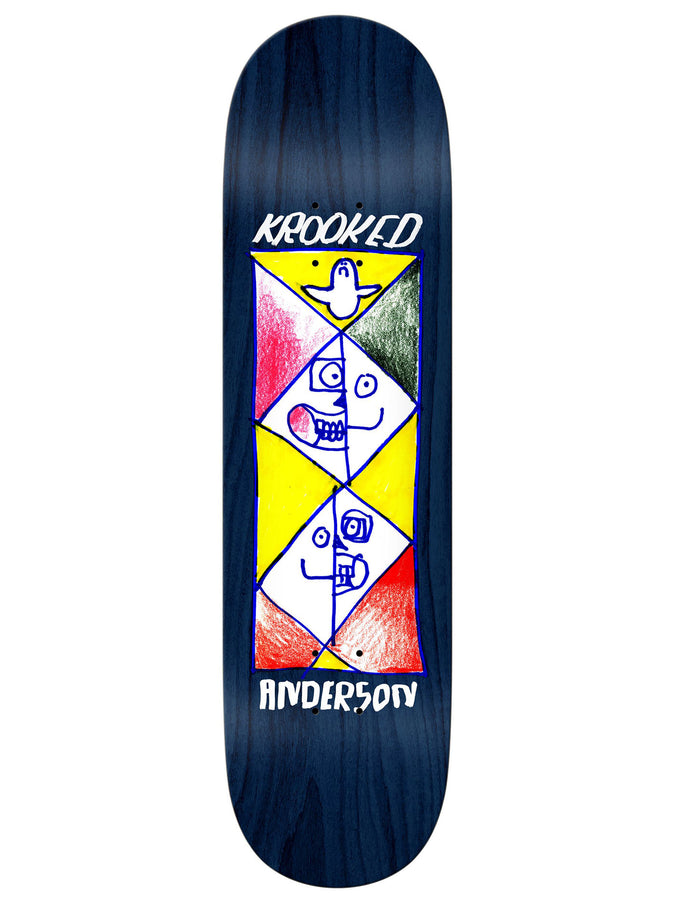 Krooked Manderson Paralel 8.38 Skateboard Deck | EMPIRE