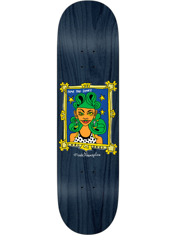 Krooked Gonz Fear 8.5 Skateboard Deck | ASSORTED